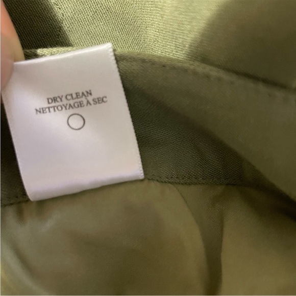 A.L.C Teddy Straight Leg Kick Cropped Pant‎ Sage Size 4 - Picture 9 of 9